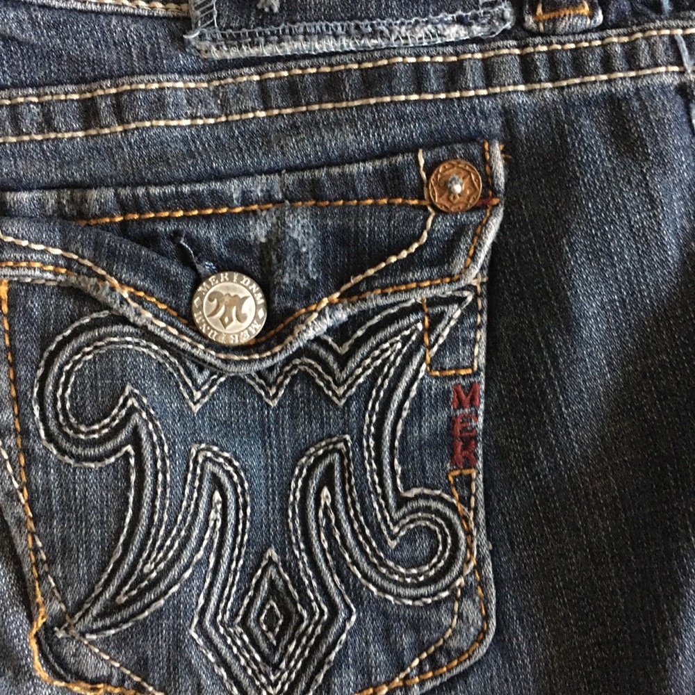 MEK New Oaxaca Slim Boot Cut Jeans Sz. 32 #25